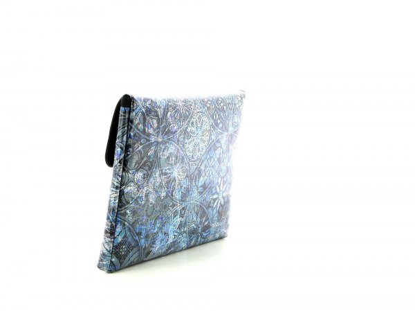 Tablet case Eggen 11'' Lafeid Blue, Grey, Flowers, Retro, Circles