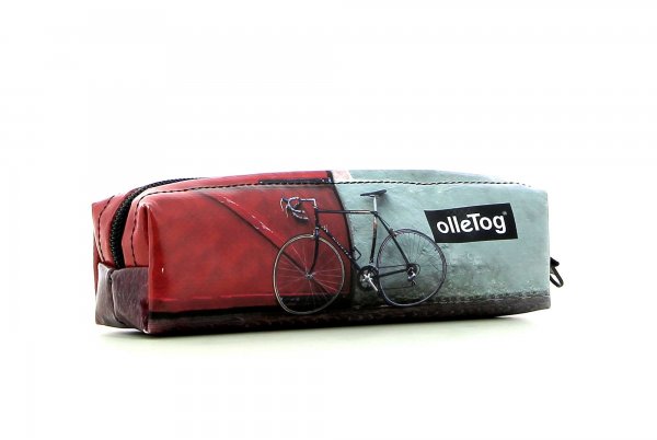 Pencil case Marling Zara racing bicycle, red door, pavement cubes