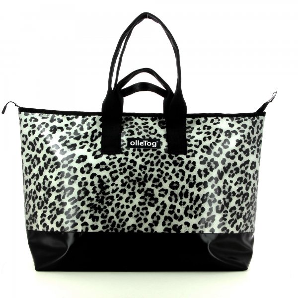 Reisetasche Georgen Treib Leopardenmuster, braun, schwarz, grau