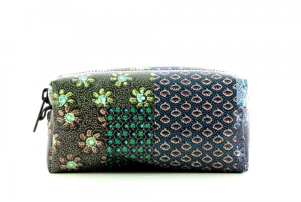 Cosmetic bag Burgstall Vernuer Patchwork, flowers, pattern, colourful, texture