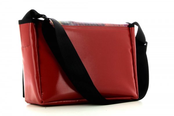 Messenger bag Eppan Riegel Red, Check, Pattern, Squares, circle