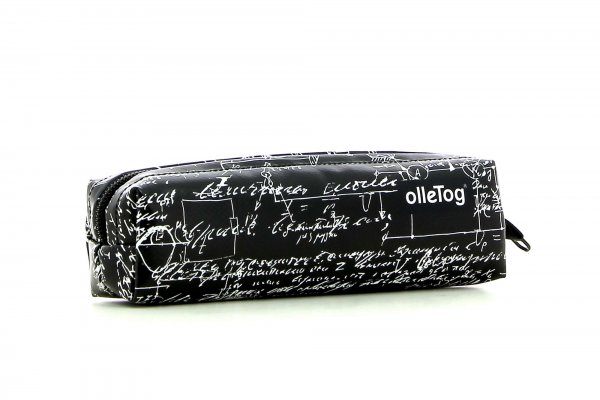 Pencil case Marling Kaltegg scriptures, black, white