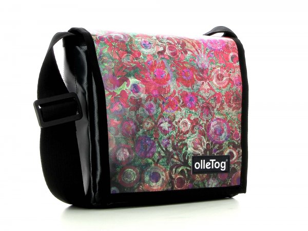 Messenger bag Glurns Rapp burgundy, boho, retro, grey, vintage
