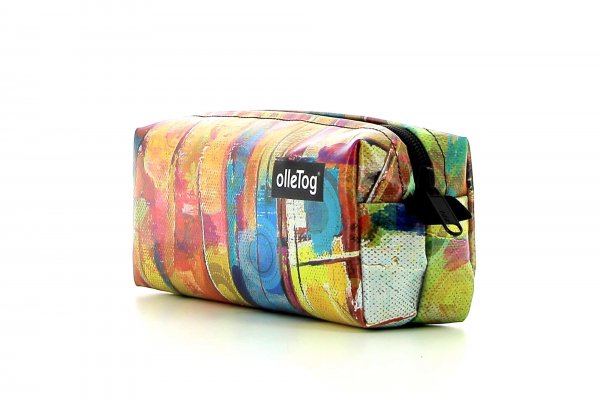 Pencil case Rabland Zinnwiesen Yellow, Green, Abstract, Circles, Colorful