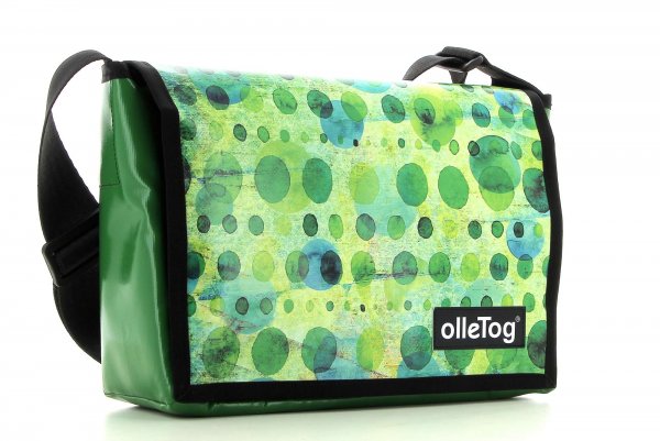 Messenger bag Eppan Eppan - Mosler Green, dots, abstract, 