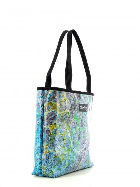 Bags Eigerer turquoise, yellow, grey, flowers