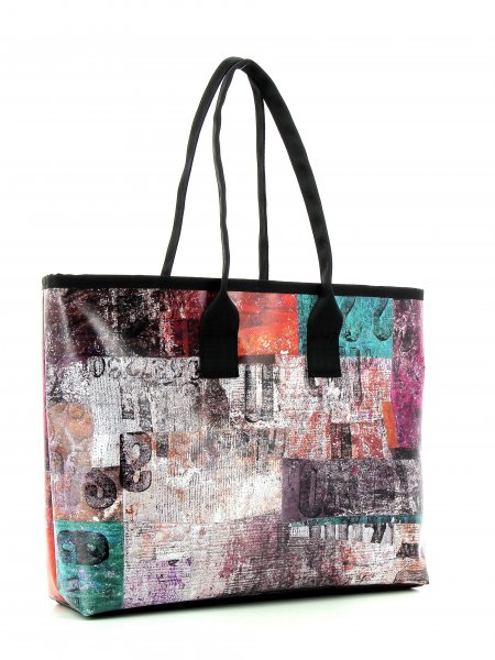 Shopping bag Deutschnofen Rasteiner Abstract, pastel tones, geometric