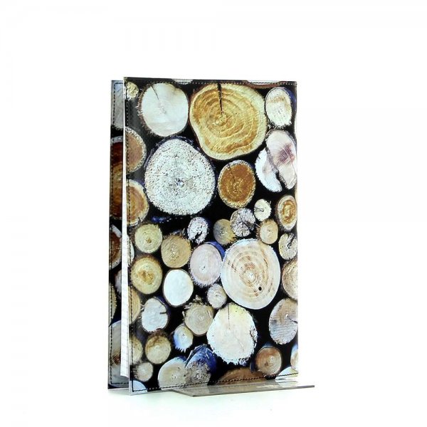 Notebook Tarsch - A5 Felderer Wood, Logs, Nature, Round