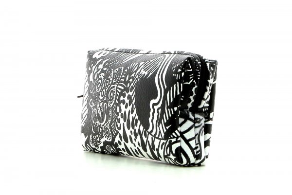 Cosmetic bag Steinegg Fenn graffiti, black & white
