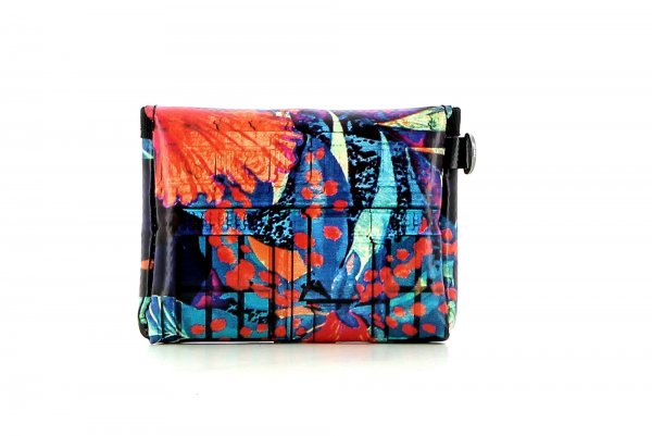 Wallet Kassian Neudorf Abstract, red, black, blue, turquoise