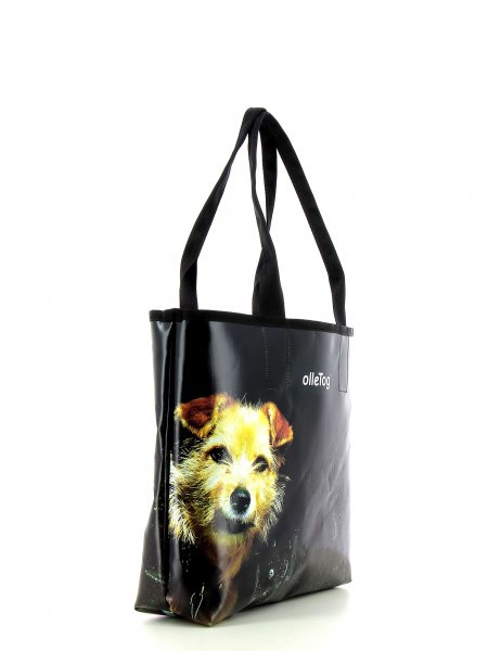 Bags Shopping bag Meucci black, Dog