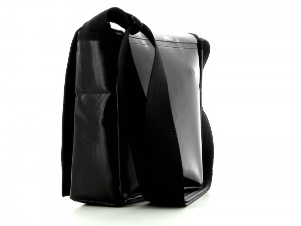 Messenger bag Glurns Braun Vintage, text, black, gray