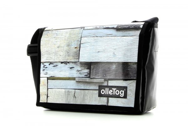 Messenger bag Eppan Plafat Geometric, white, grey, stripe, square, wall