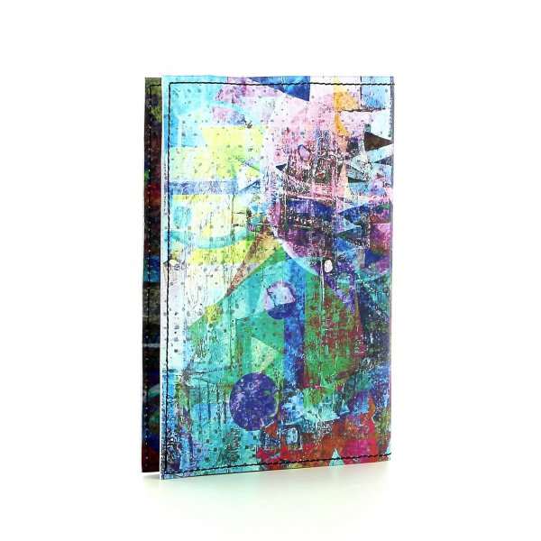 Notebook Laas - A6 Tanzer turquoise, blue, dots, areas