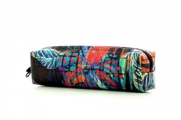 Pencil case Marling Neudorf Abstract, red, black, blue, turquoise