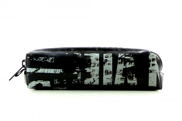 Pencil case Marling Braun Vintage, text, black, gray