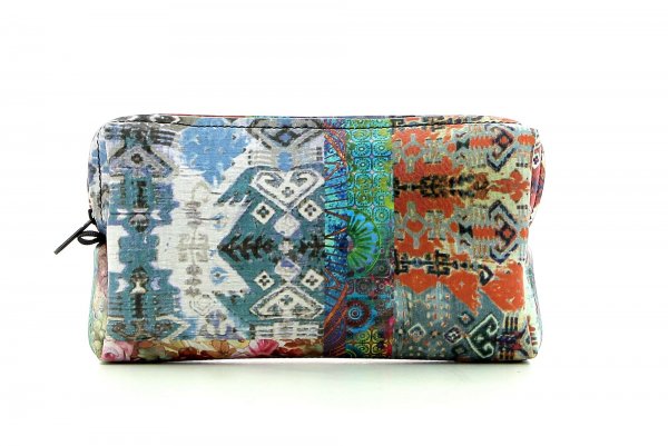 Cosmetic bag Steinegg Puni Patchwork, flowers, pattern, colourful, texture