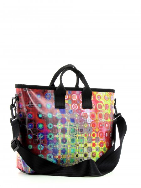 Shopping bag Tschars Seminar abstract, dots, multicoloured