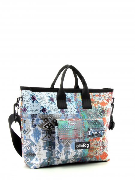 Shopping bag Tschars Puni Patchwork, flowers, pattern, colourful, texture