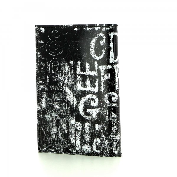Notizheft Laas - A6 Köbl schwarz, weiß, Buchstaben