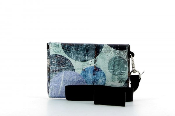 Wallet Kuens Appolonia abstract, dots, blue