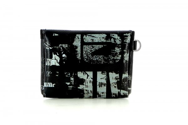 Wallet Kassian Braun Vintage, text, black, gray