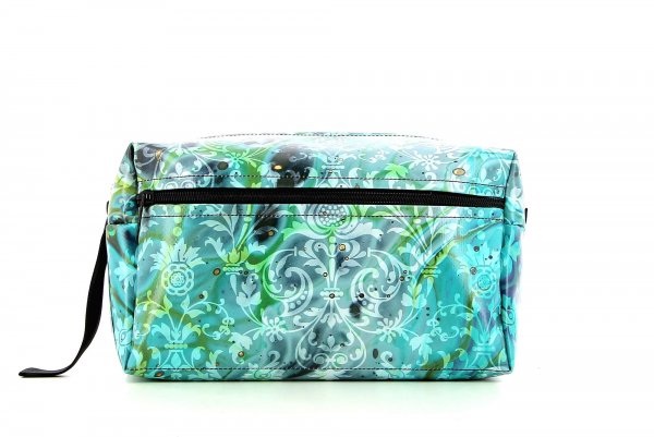 Accessory Toiletry bag Spiss turquoise, pattern, flowers