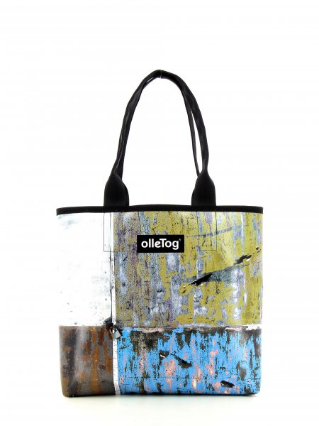Shopping bag Kurzras Rainer lock, geometric, retro, vintage