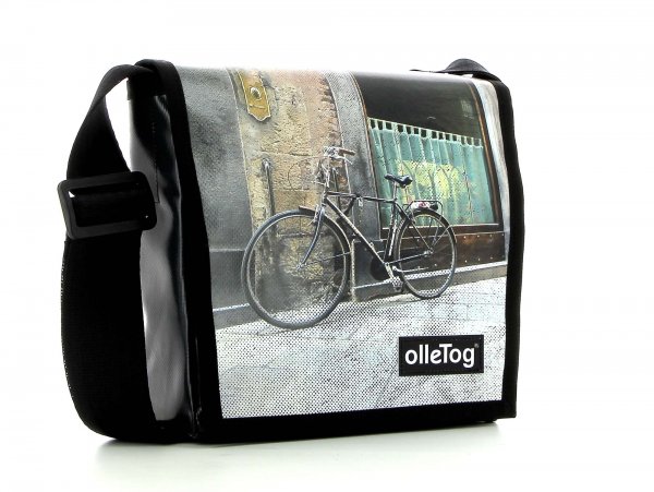 Messenger bag Glurns Trei grey, turquoise, retro, vintage, wall, graziella 