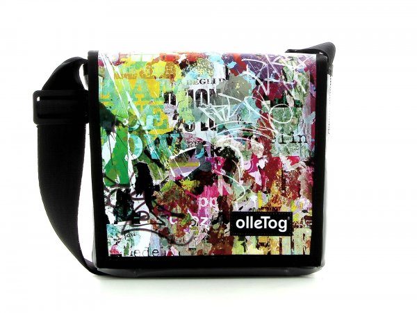Messenger bag Glurns Meister Graffiti, Poster, Distort, Abstract, Textures, Colourful