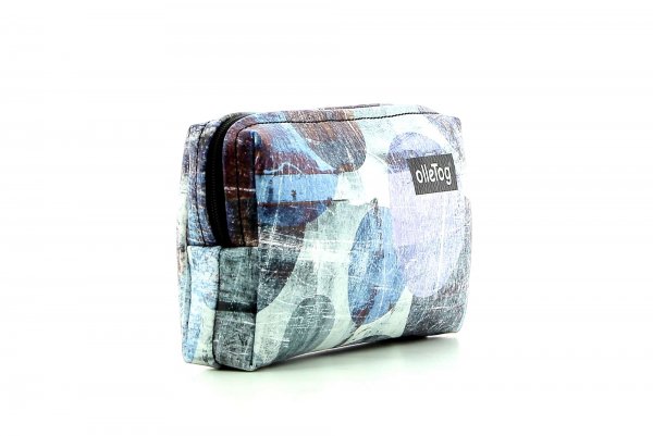 Cosmetic bag Steinegg Appolonia abstract, dots, blue