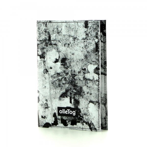 Notebook Laas - A6 Traun grey, black, poster, paper