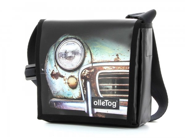 Messenger bag Glurns Astfeld oldtimer, black, vintage, retro