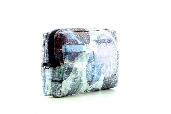 Cosmetic bag Steinegg Appolonia abstract, dots, blue