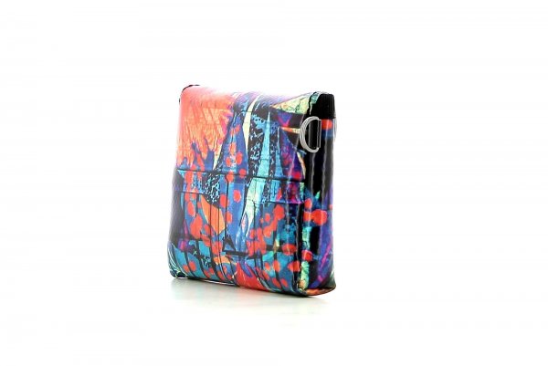 Wallet Kassian Neudorf Abstract, red, black, blue, turquoise