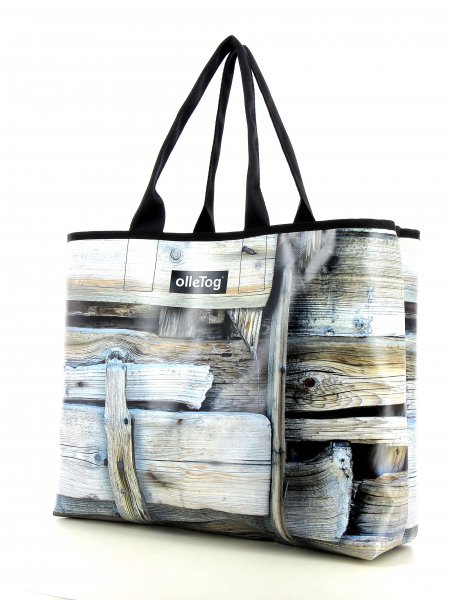 Shopping bag Villanders Pacher Wooden wall
