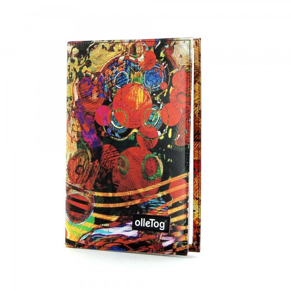 Notebook Tarsch - A5 Schallhof colorful, abstract, red, blue, green