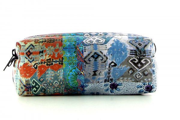 Pencil case Rabland Puni Patchwork, flowers, pattern, colourful, texture