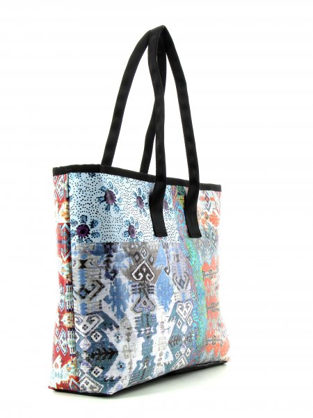 Shopping bag Deutschnofen Puni Patchwork, flowers, pattern, colourful, texture