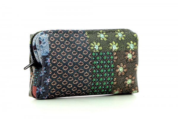 Cosmetic bag Steinegg Vernuer Patchwork, flowers, pattern, colourful, texture