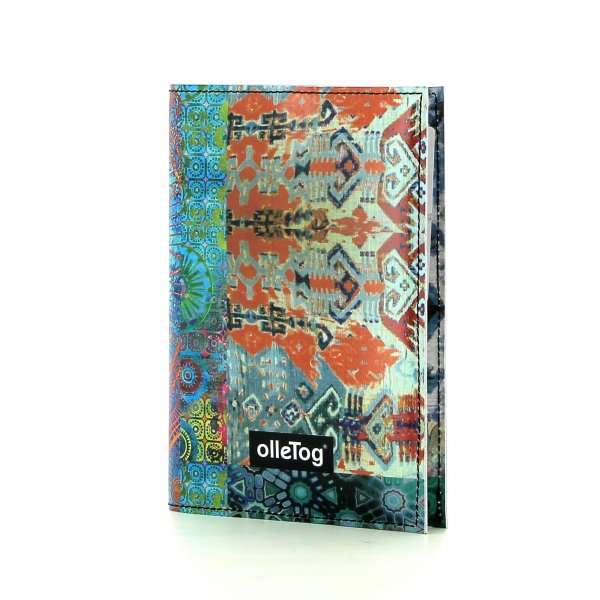 Notebook Laas - A6 Puni Patchwork, flowers, pattern, colourful, texture