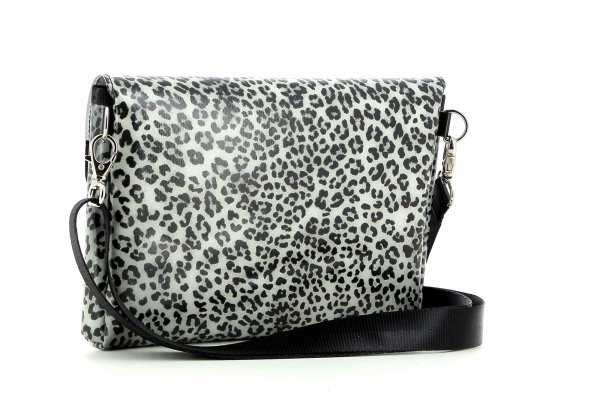 Clutch bag Mölten Treib leopard, brown, black, gray