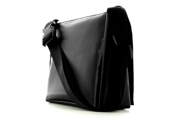Messenger bag Bruneck Kaia grey, black, retro, vintage, stone wall, graziella 
