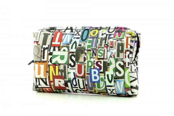 Cosmetic bag Steinegg Galilei scriptures, colorful