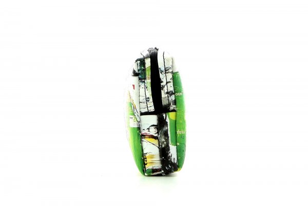 Kosmetiktasche Steinegg Spaur Fotocollage, grün, gelb, Plakatwand